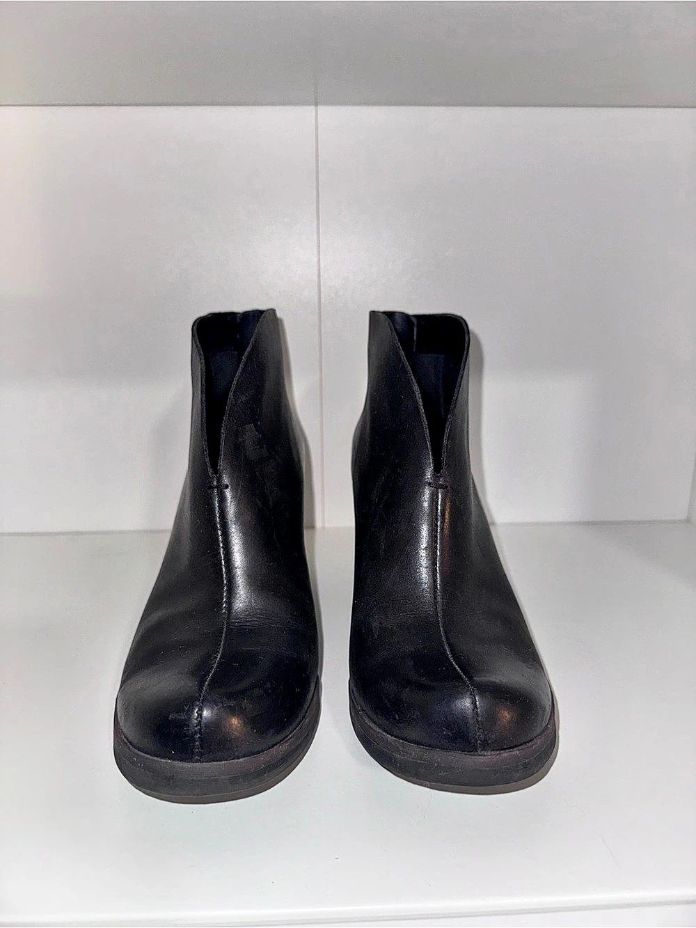 Kork-Ease Gemini Black Ankle Boots